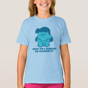 T-shirt cacahuètes   Lucy Who Says I'm Crabby? ?