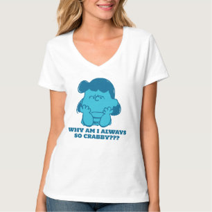 T-shirt cacahuètes Lucy Who Says I'm Crabby? ?