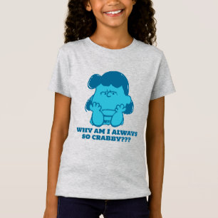 T-Shirt cacahuètes   Lucy Who Says I'm Crabby? ?