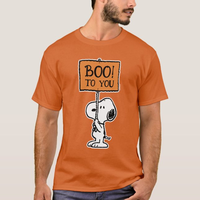 T-shirt cacahuètes | Snoopy Boo ! (Devant)