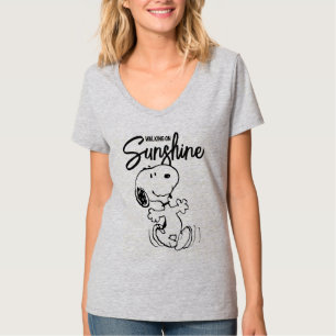 T-shirt cacahuètes   Snoopy Dance