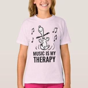 T-shirt cacahuètes   Snoopy Dancing