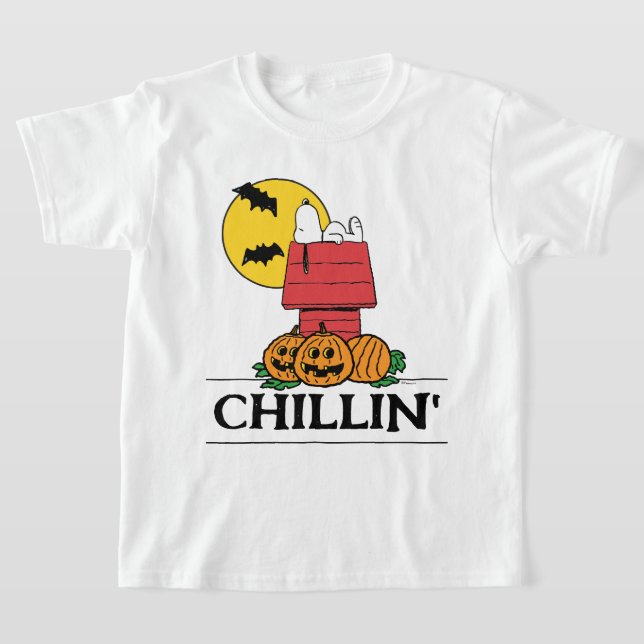 T-shirt cacahuètes | Snoopy Halloween Doghouse (Poser)
