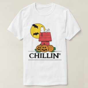 T-shirt cacahuètes   Snoopy Halloween Doghouse