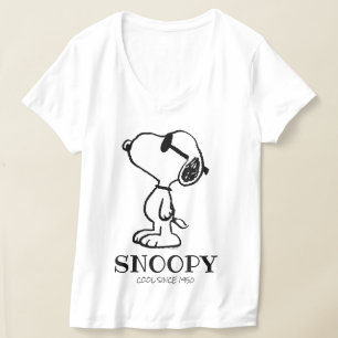 T-shirt cacahuètes   Snoopy Lunettes de soleil Ponder