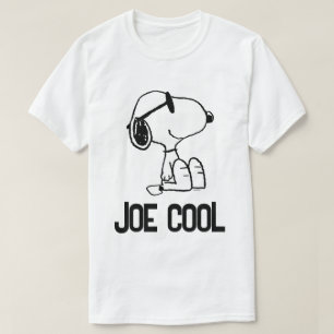 T-shirt cacahuètes Snoopy Lunettes de soleil Smile