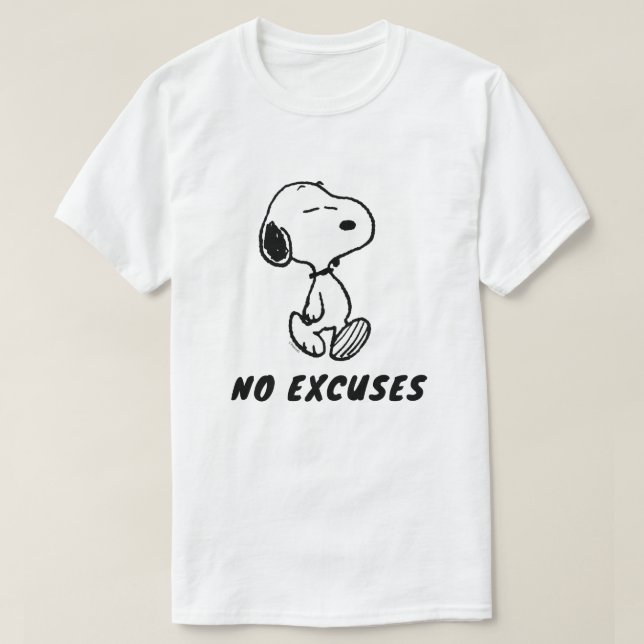 T-shirt cacahuètes | Snoopy Positive Walk (Design devant)