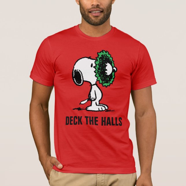 T-shirt cacahuètes | Snoopy pour les fêtes (Devant)