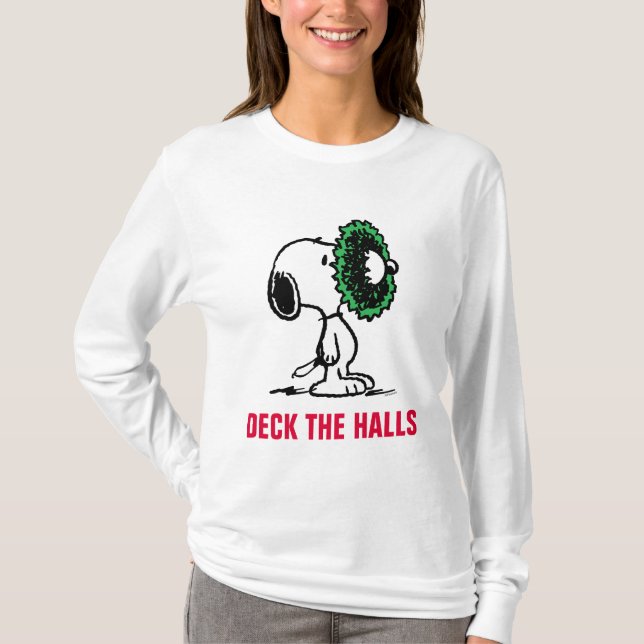 T-shirt cacahuètes | Snoopy pour les fêtes (Devant)