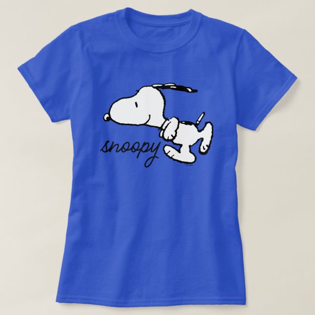 T-shirt cacahuètes | Snoopy Run (Design devant)