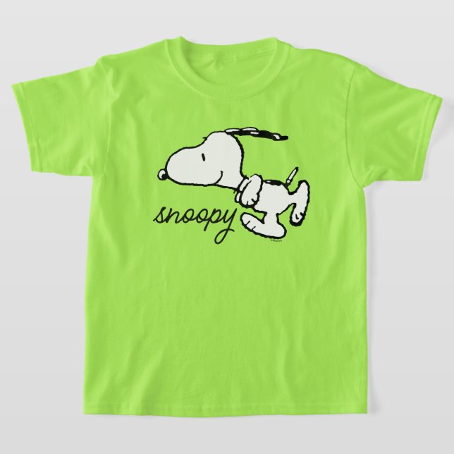 T-shirt cacahuètes | Snoopy Run (Poser)