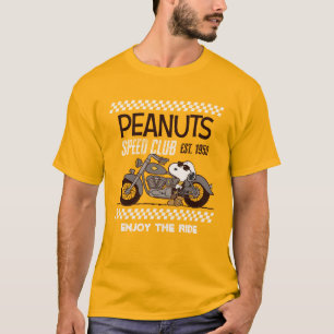 T-shirt cacahuètes Snoopy Speed Club