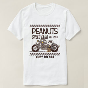 T-shirt cacahuètes   Snoopy Speed Club