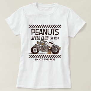 T-shirt cacahuètes   Snoopy Speed Club