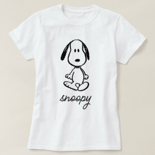 T-shirt cacahuètes Snoopy Standing Tall