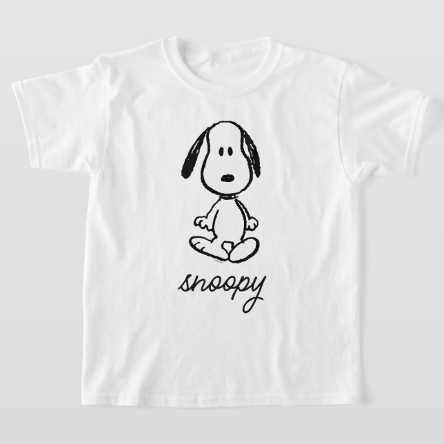 T-shirt cacahuètes | Snoopy Standing Tall (Poser)