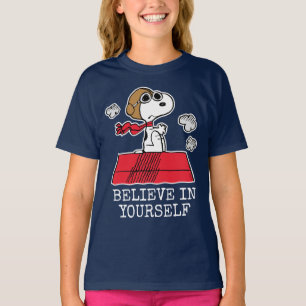 T-shirt cacahuètes Snoopy the Flying Ace