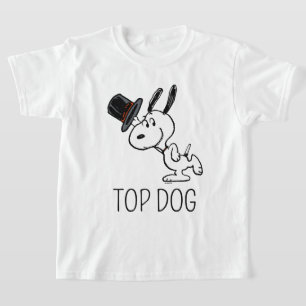 T-shirt cacahuètes   Snoopy Top Hat Dance