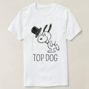 T-shirt cacahuètes   Snoopy Top Hat Dance