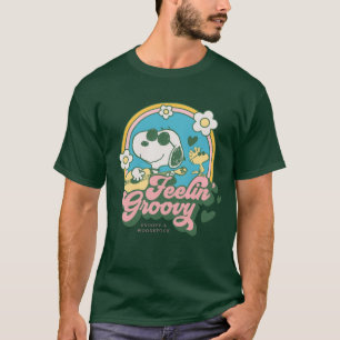 T-shirt cacahuètes Snoopy & Woodstock Feelin' Super
