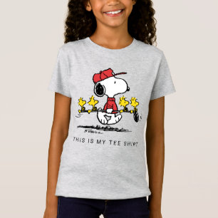 T-Shirt cacahuètes   Snoopy, Woodstock & Friends Golf