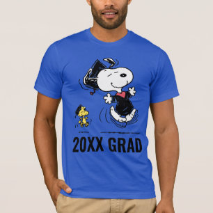 T-shirt cacahuètes   Snoopy & Woodstock Graduation