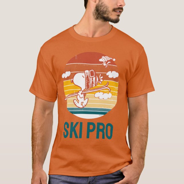 T-shirt cacahuètes | Snoopy & Woodstock Ski Trip (Devant)
