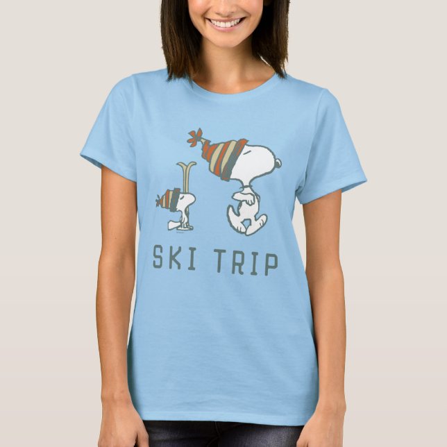 T-shirt cacahuètes | Snoopy & Woodstock Ski Trip 2 (Devant)