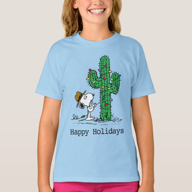 T-shirt cacahuètes | Spike's Holiday Cactus (Devant)