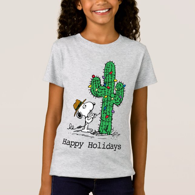 T-Shirt cacahuètes | Spike's Holiday Cactus (Devant)