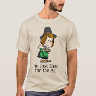 T-shirt cacahuètes Thanksgiving Pepperment Patty