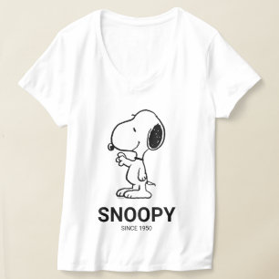T-shirt cacahuètes Vagues Snoopy