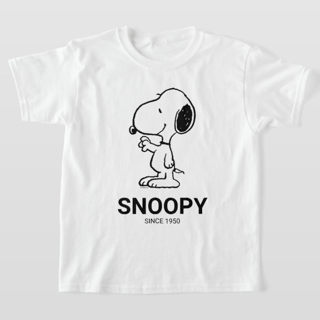 T-shirt cacahuètes | Vagues Snoopy (Poser)