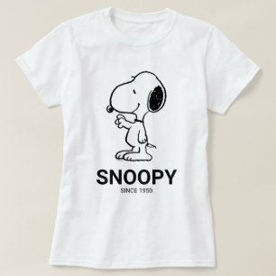 T-shirt cacahuètes   Vagues Snoopy