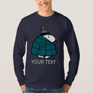 T-shirt cacahuètes Veste Snoopy Winter Puffer