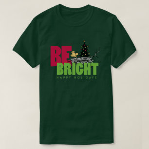 T-shirt cacahuètes Woodstock Noël Soyez brillant