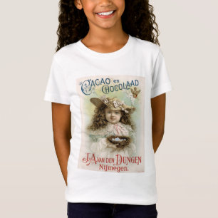 T-Shirt Cacao en Chocolaad Vintage Ad