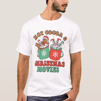T-shirt Cacao et films de Noël