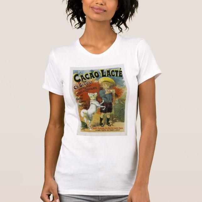 T-shirt Cacao Lacte (Devant)