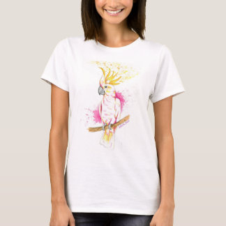 T-shirt cacatoès coloré
