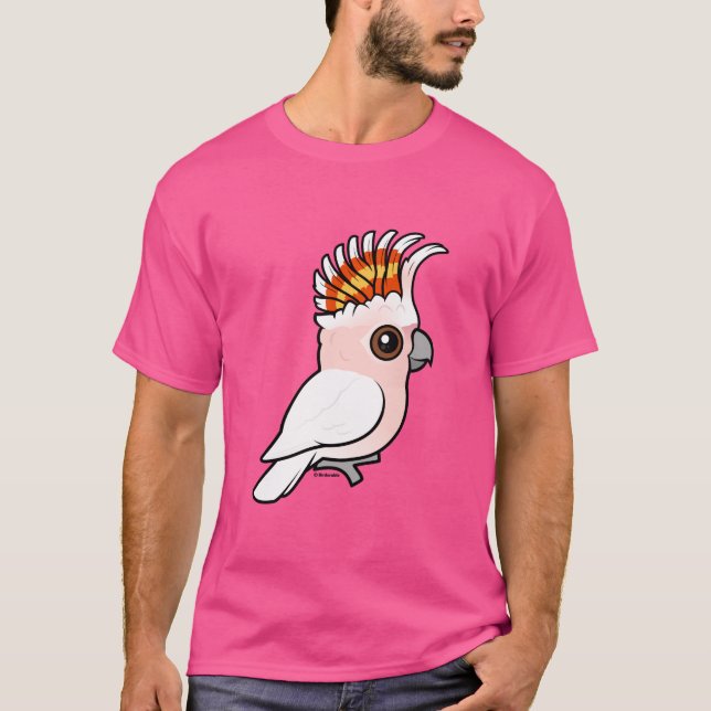 T-shirt Cacatoès rose de Birdorable (Devant)