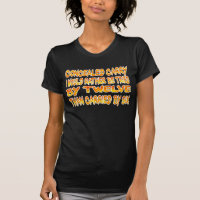 Caché portez le T-shirt.