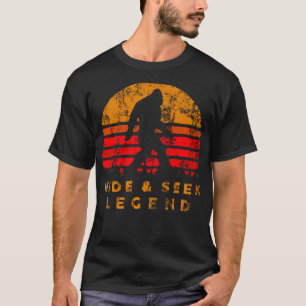T-shirt Cacher et chercher champion Bigfoot est vraiment d