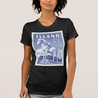 T-shirt Cachet d'embarquement de chevaux islandais 1958