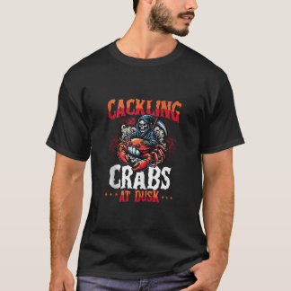 T-shirt Cacker des crabes à Dusk Funny Grim Summerween Bea