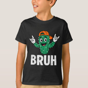 T-shirt Cactus Bruh Drôle Cinco De Mayo Dab Cactus Hommes