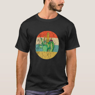 T-shirt Cactus Cactaceae Cacti Succulente Coucher de solei
