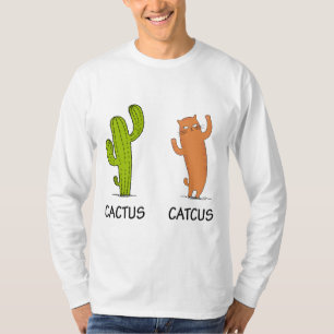 T-shirt Cactus Catcus, Drôle cadeau de chat, Cactus & Amo