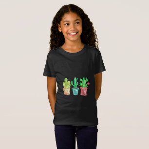 T-Shirt Cactus d'aquarelle