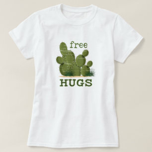 T-shirt Cactus de carreaux libres